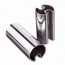 stainless steel welded slotted tubes